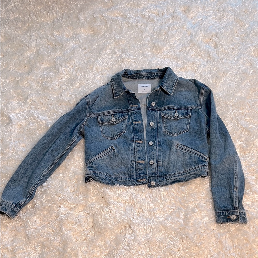 Old Navy Medium Blue Denim Jacket